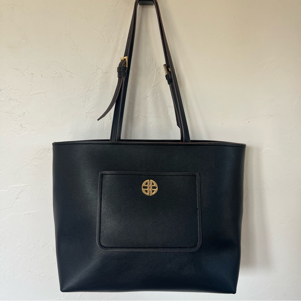 Antonio Melani Black Tote Bag